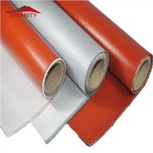 Ffabrig Gwydr Ffibr Silicone
